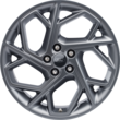 Alloy Wheel 18" 5-spoke design, Magnetite