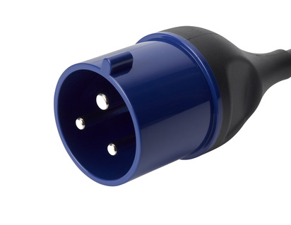 High Power Travel Connector for universal home charge cord for Europe (except UK, Ireland and Norway)