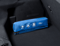 Premium-Sicherheitspaket in blauer Nylon-Tasche