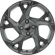 Alloy Wheel 18" 5-spoke Y design, Matt Gun Metal