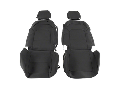 Coverking Seat Covers front, black neoprene
