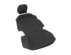 Coverking Seat Covers front, black neoprene