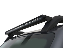 LED Light Bar op dakdrager gemonteerd