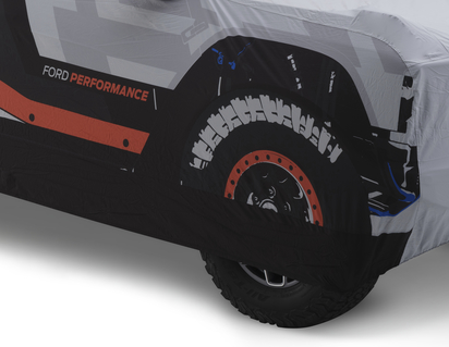 Coverking Prémium védőhuzat 3D többszínű Bronco grafika