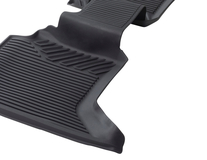 Rubber Floor Mats front and rear, black