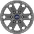 Alloy Wheel 16" 6 x 2-spoke design, Dark Sparkle Silver