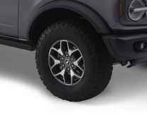 Alloy Wheel 17" 6-spoke design, Machined Carbonized Grey