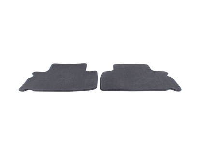 Velour Floor Mats rear, blue, for 2nd seat row