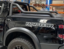 Arceau de securite exterieur inox finition noire - Verion Sport Design pour Ranger 2023+ Pickup Attitude*