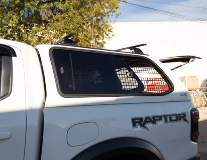Hardtop Prestige sjs Vitre avec option grilles vitres laterales pour Ranger Double Cabine 2023+ Pickup Attitude*