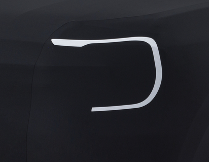 Safar* Housse de protection premium noir avec ovale Ford blanc et logo Ranger
