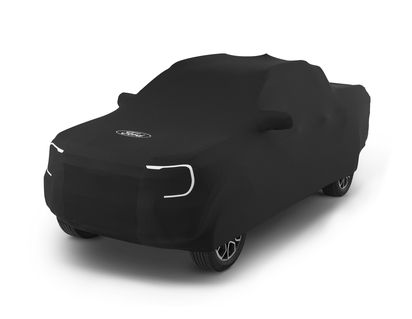 Safar* Pokrowiec premium czarny, z owalnym białym logo Ford i logo Ranger