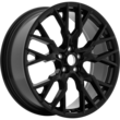 Alloy Wheel 20" 5 x 2-spoke Y design, Absolute Black