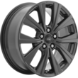 Alloy Wheel 17" 5 x 2-spoke design, Pearl Grey