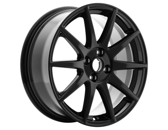 Alloy Wheel 18" 10-spoke design, Absolute Black