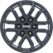Alloy Wheel 17" 6 x 2-spoke design, Precision Grey