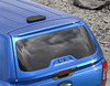 Hard Top with side windows, Blue Lightning