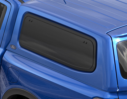 Hard Top with side windows, Blue Lightning