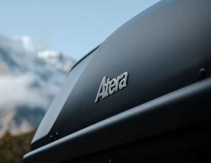 Atera* Roof Box Casar XL, Lava Structured
