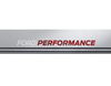 Performance Scuff Plates front, with Ford Performance logo