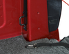 Insynsskydd för bagageutrymme, rullsystem svart, manuell