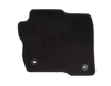 Velour Floor Mats front and rear, black