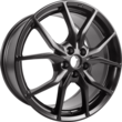 Alloy Wheel 19" 5 x 2-spoke design, black