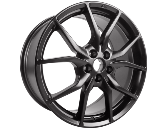 Alloy Wheel 19" 5 x 2-spoke design, black