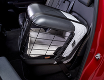 4pets®* Caree Transportbox für Katzen und Hunde, zur sicheren Befestigung auf jedem Beifahrer- oder Rücksitz, Cool Grey