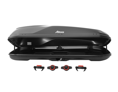 Atera* Roof Box Casar XL, Lava Structured