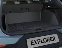 Load Compartment Tray high edge, with wet zone anti-slip mat