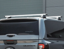 NLG* Alpha Hard Top CMX With Glass Lift-up Doors, Double Cab, Agate Black