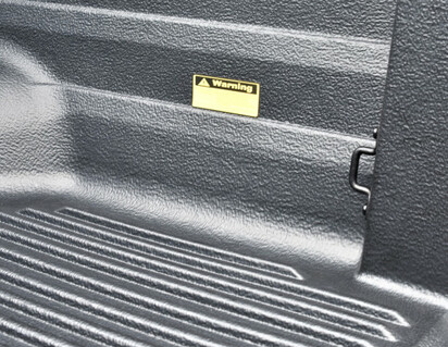 NLG* Aeroklas Bed Liner Under Rail, Double Cab