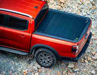 Pickup Attitude* Copricassone Avvolgibile AEROKLAS PER FORD RANGER DOPPIA CABINA : allestiti o no roll bar originali Ford delle versioni WILDTRAK E/O LIMITED- modello  adatto con accessori extra