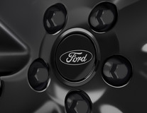 Centre Cap gloss black, with Ford logo