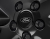 Centre Cap gloss black, with Ford logo