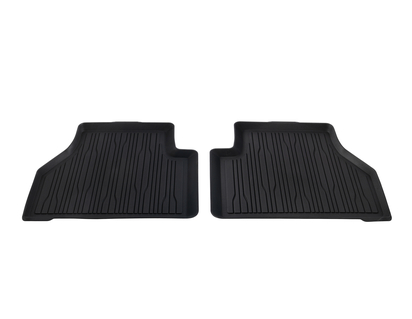 All-Weather Floor Mats rear, black