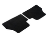 Velour Floor Mats rear, black