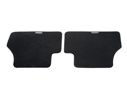 Velour Floor Mats rear, black