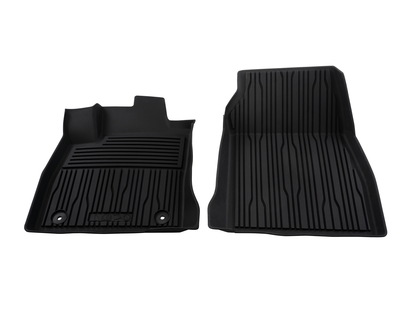 All-Weather Floor Mats front, black