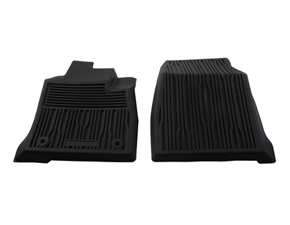 All-Weather Floor Mats front, black