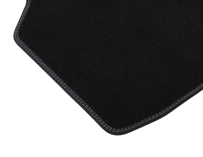 Velour Floor Mats rear, black