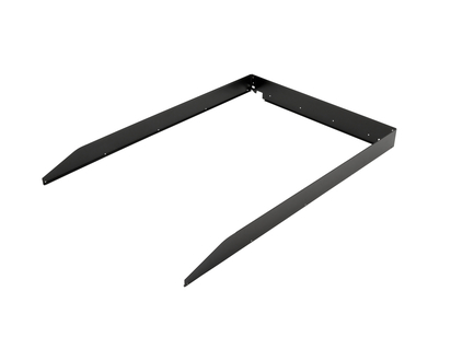 Frame for sliding bed tray