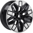 Alloy Wheel 21" front, 5 x 2-spoke design, Asphalt Matt and Bright Machined