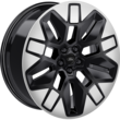 Alloy Wheel 21" rear, 5 x 2-spoke design, Asphalt Matt and Bright Machined