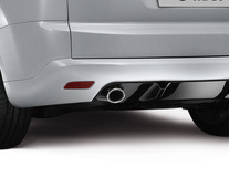 Rear Bumper with integrated diffuser