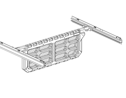 Pickup Attitude* Ladeflächen-Trennsystem mit C-Kanal-System