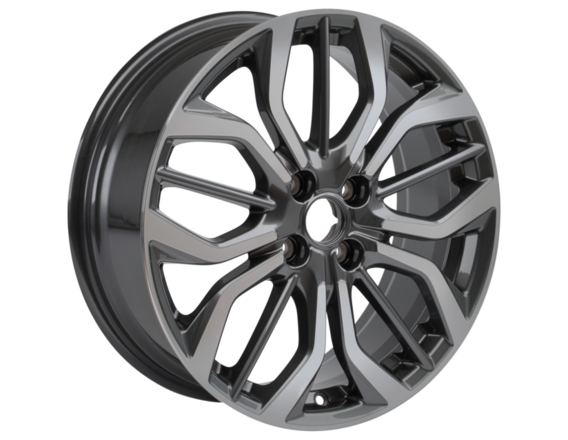 Leichtmetallfelge 18" 5 x 3-Speichen-Design, Pearl Grey