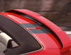 Racing Stripes katon yli kulkevat, mattamustat
