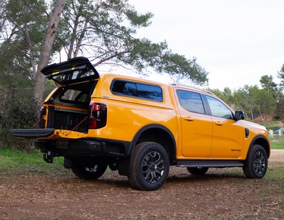 Hardtop Aeroklas - Vitres coulissantes pour Ranger Double Cabine 2023+ Pickup Attitude*